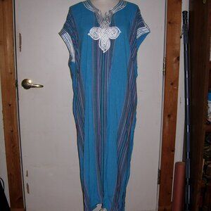 Lily & Scooter Linen Kaftan Maxi Dress